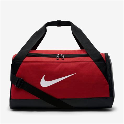 Nike Brasilia Small Duffel Bag University Red/Black/White One Size